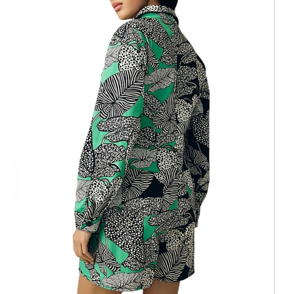NEW....FARM Rio Foliage Heavy Printed Romper... Size XS - Picture 2 of 7